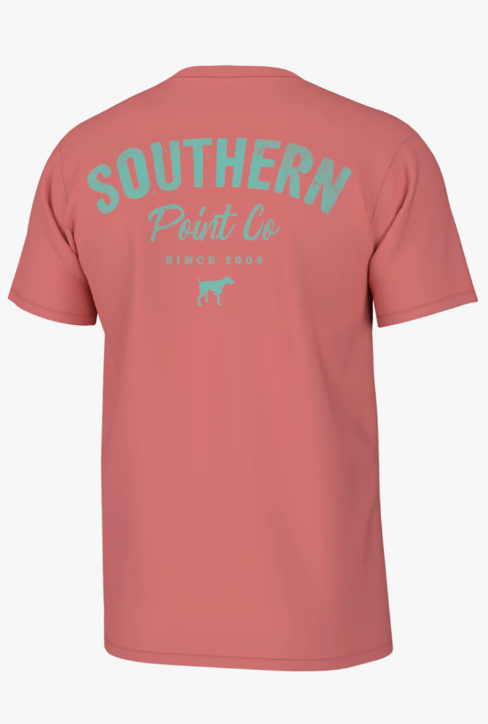 Original Dog Logo Short Sleeve Tee - Cranberry