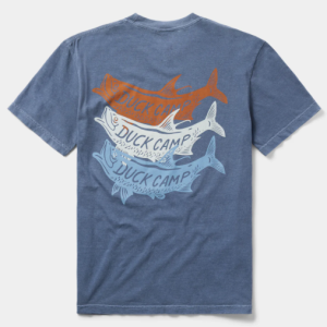 Tri-Tarpon Tee - Dark Denim