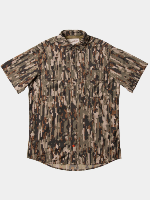 Lightweight Hunting Shirt Short Sleeve - Woodland