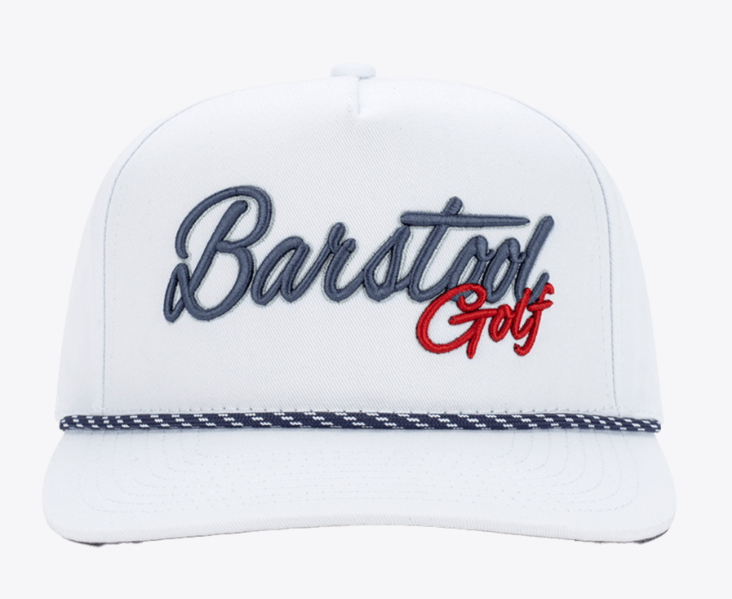 Barstool Golf 5-Panel Rope Twill Snapback