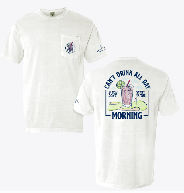 Morning Transfusion Pocket Tee - White