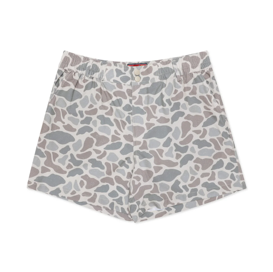 5.5" Everyday Short - Classic Deer Camo - Grey Pocket