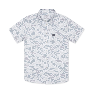Performance Button Up - White Camo