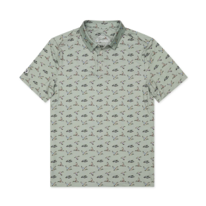 Performance Polo - Flying Ducks - Green