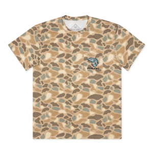 SS Tee - Pintail Camo - Jumping Trout Pocket Tee