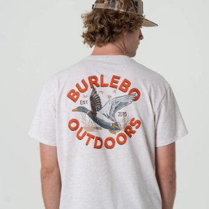 SS Tee - Old School Duck Hunt - Heather Oatmeal