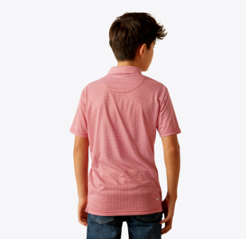 Youth All Over Print Polo - Scooter - Image 2