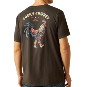 Ariat Cowboy Cocky T-Shirt - Vintage Black