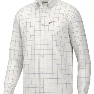 Hadley Classic Long Sleeve Button Down - Blue Windowpane