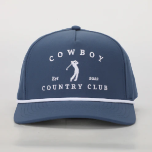 Golfer Roped Hat Navy