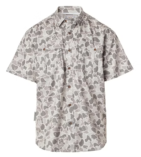 Marsh Camo Button Down S/S