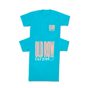 Old Row Chicks Pocket Tee - Sapphire
