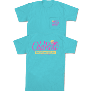 Old Row Beach Club 2.0 Pocket Tee - Sapphire