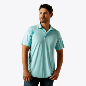 Welded TEK Fitted Polo - Angel Blue
