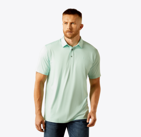 Charger 2.0 Fitted Polo - Parasail Aqua