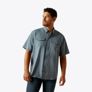 Western VentTEK Classic Fit Shirt - Newsboy Blue