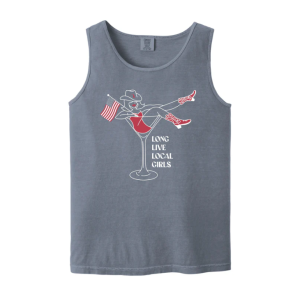 LG Long Live Locals Tank - Blue Jean