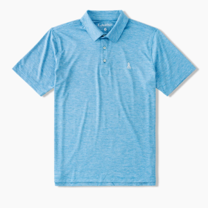 The Teal Blue Sea Performance Polo