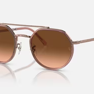 RB3765 Polished Copper Gradient Brown Lenses