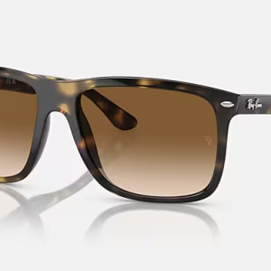 Boyfriend Two Polished Havana Gradient Brown Lenses