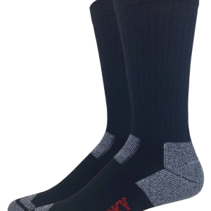 Ultra-Dri® Full Cushion Mid Calf Boot Socks 2 Pack - Black