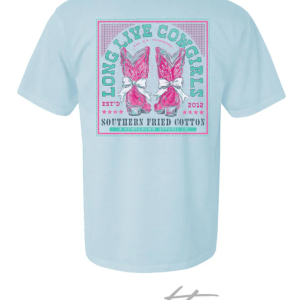 Youth Boots & Bows - Chambray