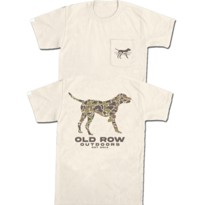 Outdoors Pointer Pocket Tee - Ivory