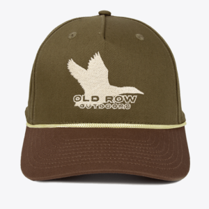 Outdoors Flying Duck Rope Hat - Green