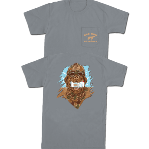 GBC Retro Can Camo Pocket Tee - Granite