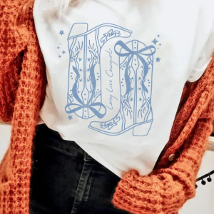 Long Live Cowgirls Tee - White