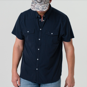 Performance Western Shirt - Navy