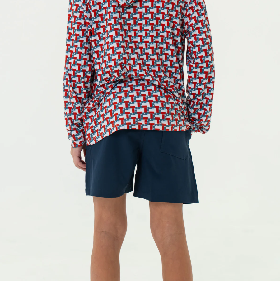 Youth Everyday Short - Deep Water Navy - Mayan Pocket - Image 3