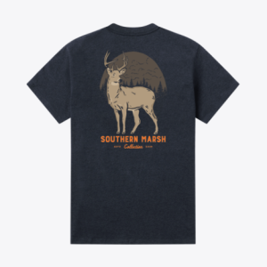 Eight Point Tee - Washed Lunar Navy