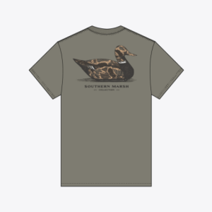 Vintage Duck Decoy - Stonewall Olive