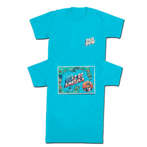 Gulf of America Postcard Tee - Lagoon
