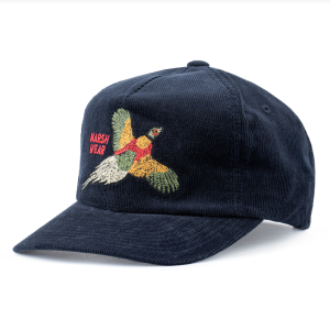 Heritage Cord Hat - Pheasant - Black