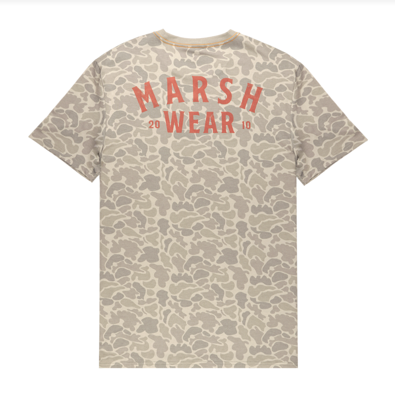 Stackhouse Hagood SS Tee - Khaki Mallard Camo