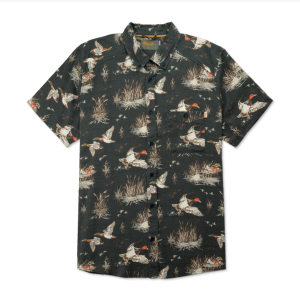 Hagood SS Woven Shirt - Vintage Black