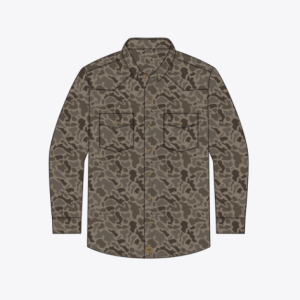 El Campo Performance Ranch Shirt - Stone Brown