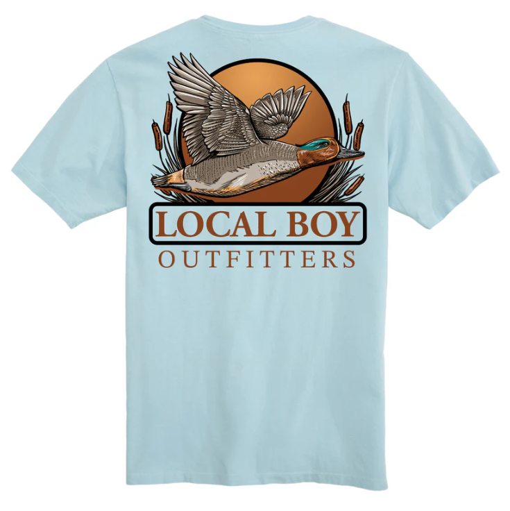 Youth Teal Tails SS Tee