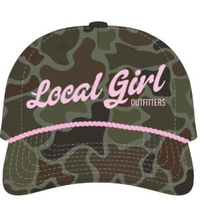 LG Cursive Charm Rope Hat