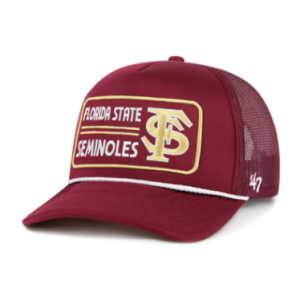 Florida State Seminoles Cardinal Local Patch 47 Trucker