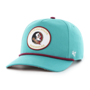Florida State Seminoles Rattle Teal Patch Rope 47 Hitch