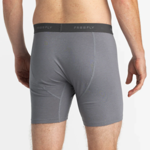 Men's Bamboo Motion Boxer Brief - Slate
