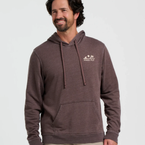 Rising Tide Fleece Hoodie - Heathered Chestnut