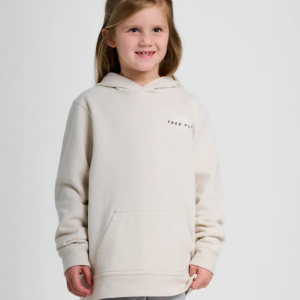 Youth Sun Ripple Fleece Hoodie - Heather Birch