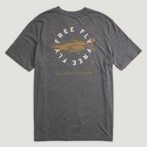 Camo Tarpon Pocket Tee - Heather Black Sand