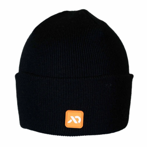 Patch Logo Beanie - Black