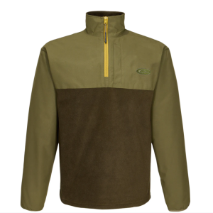 MST Quarter Zip Refuge Eqwader Jacket - Green Timber