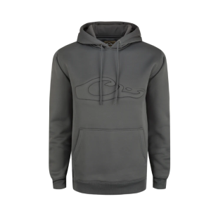 MST Back Eddy Embossed Hoodie - Castlerock Grey